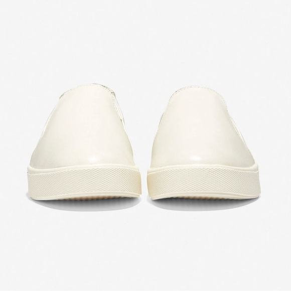 Cole Haan Grandpro White with Snakeskin Slip On - Picture 3 of 12